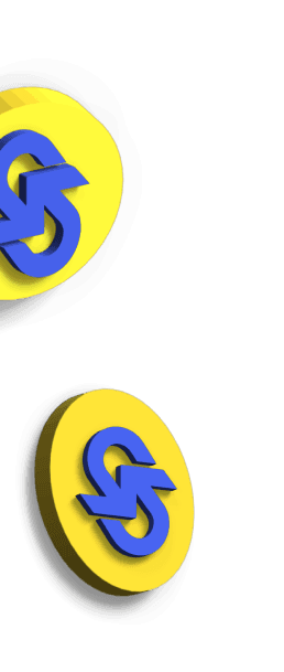 floating Simpl logos